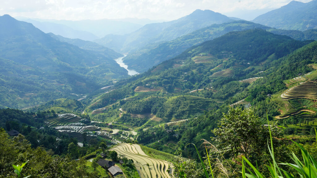 Photo de la valee de Hoang Su Phi