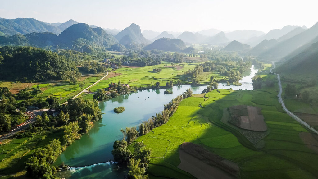 Cao Bang Loop à moto